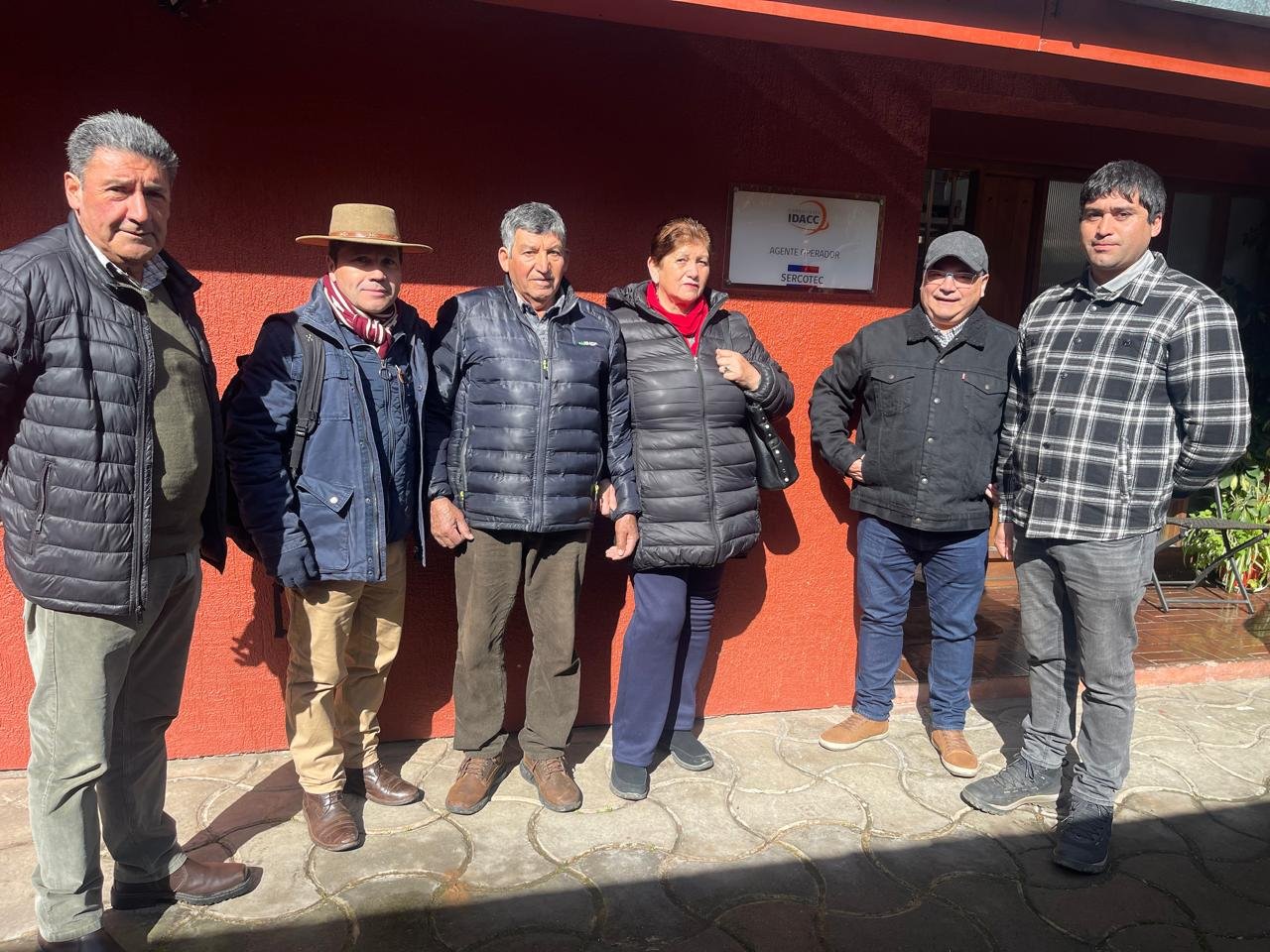 Representantes de las viñas de la Cooperativa Viticultores del Sol